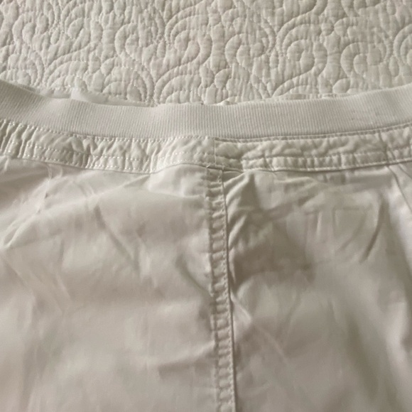 Karen Scott Classic White Skort Stretch Waistband 2 Pockets Size 6 - Picture 10 of 12